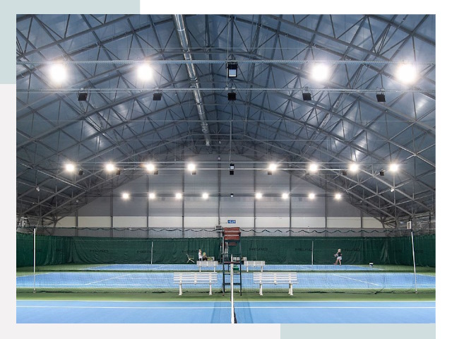 Строительство теннисных кортов в Серпухов от 610 руб.