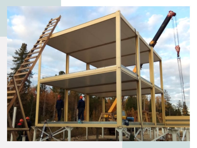 Строительство модульных здания Серпухов