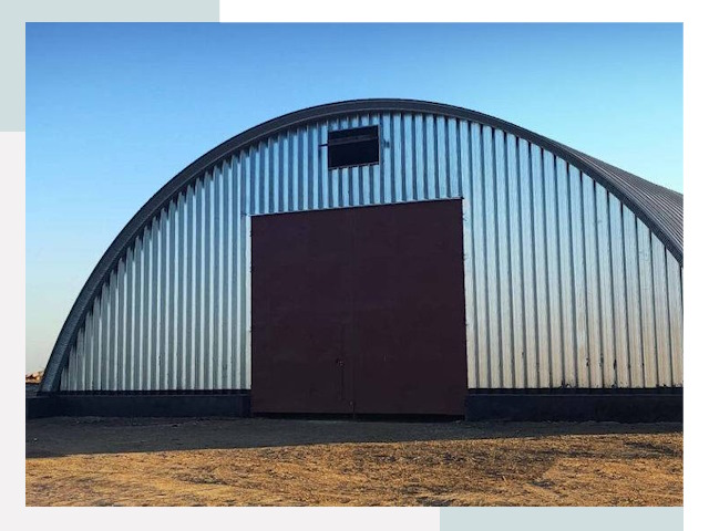 Арочные ангары в Серпухове