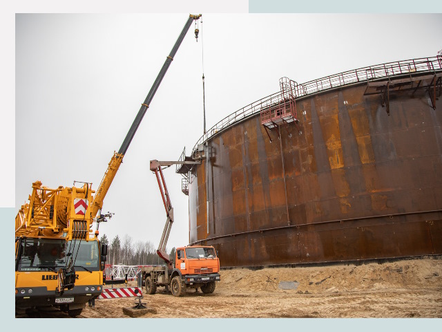 Монтаж резервуаров в Серпухове от 610 руб. за м³