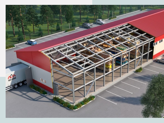 Проектирование ангаров в Серпухове от 610 руб.