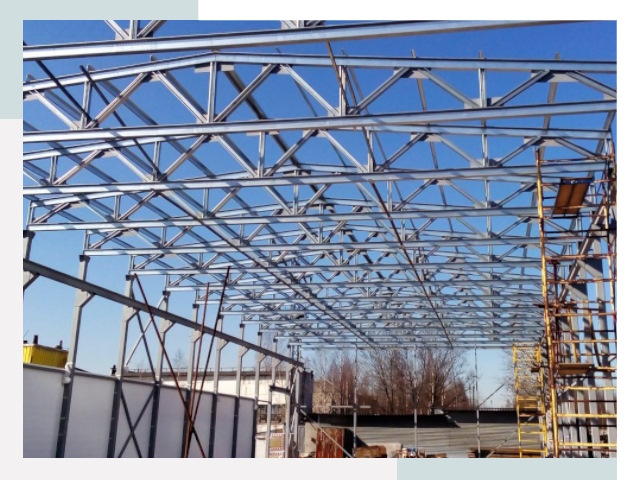 Металлокаркасы для складов в Серпухове