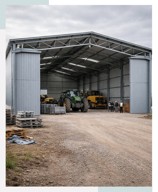 Ангары для сельхозтехники в Серпухове от 20322 р. | СтальСтрой-Срп