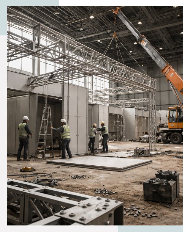 Строительство выставочных павильонов в Серпухове от 35564 р.| СтальСтрой-Срп