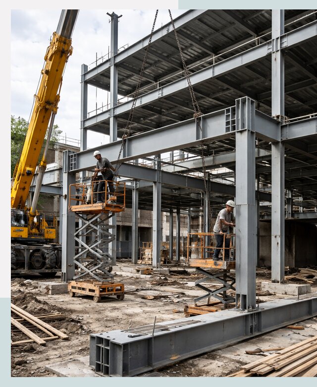 Строительство торгово-офисных зданий под ключ в Серпухове